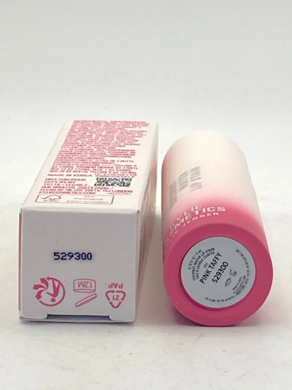 NEW Kylie Cosmetics Coconut Water Lip Stain - Pink Taffy (377) - 5 mL / 0.16 fl